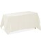 Lann's Linens 10 Pack Rectangular Tablecloths, Washable Polyester Fabric Table Cloth for Dining Tables, Parties, Restaurants, Weddings